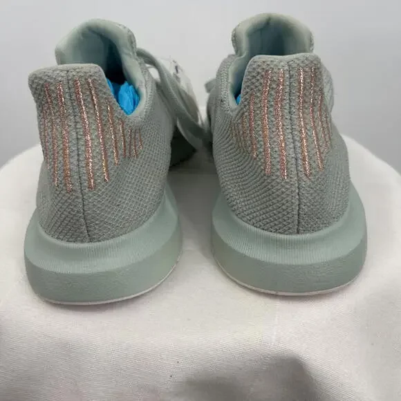 Women's Adidas NWT Swift Run W Sneaker Mint Green Shoes 9 - Picture 5 of 7